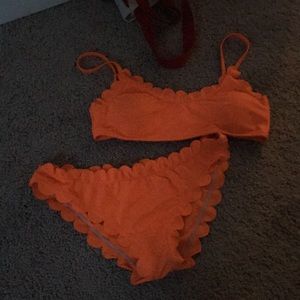 Neon Orange Women’s Bikini